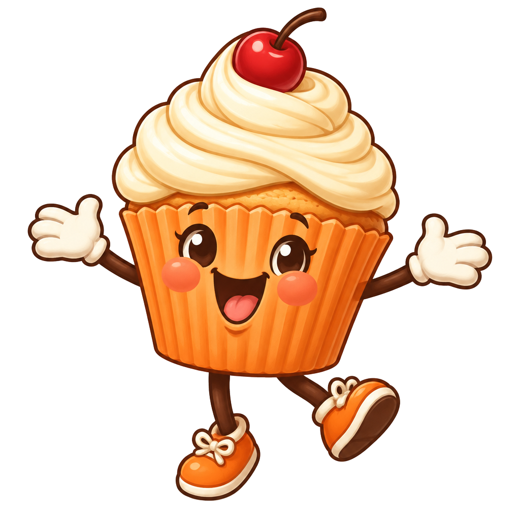 Nanna's dancing cupcake